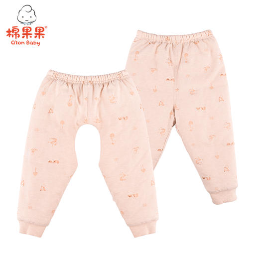 棉果果冬季新疆彩棉男童女童铺棉长裤裤子M401200820627 商品图0