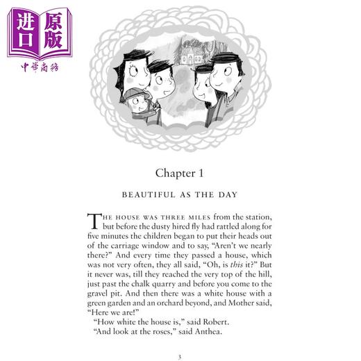 【中商原版】儿童文学经典 五个孩子和沙地精 Five Children and It 儿童插图小说 中小学生读物 平装 英文原版 7-12岁 商品图2