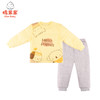 棉果果冬季内衣男童女童铺棉套头上衣裤子套装M401302820614 商品缩略图1