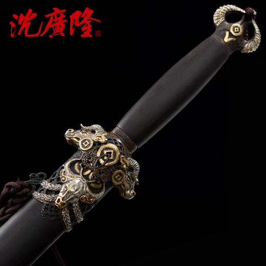 丑牛剑 清剑 汉剑 唐剑 龙泉沈广隆宝剑 传统宝剑 未开刃 商品图6