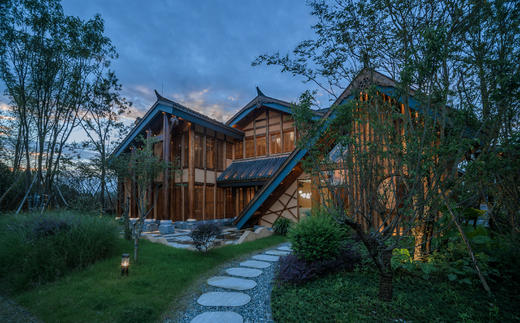 【都江堰-512号民宿】万亩田园花海深处，一座16间房的川西合院mjs 商品图0