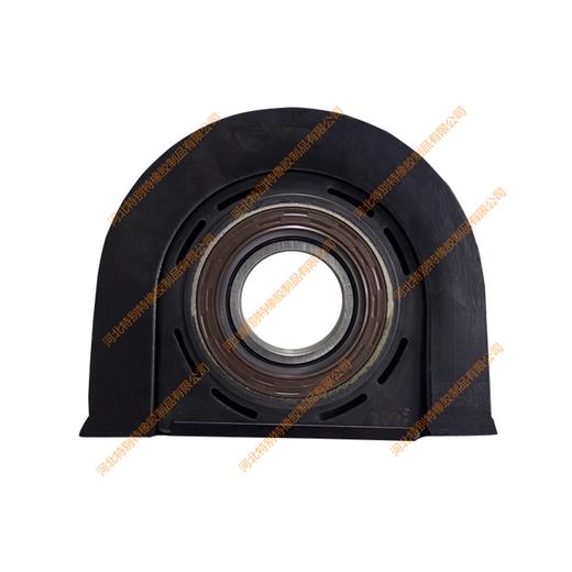 斯太尔60吊架总成（槽钢黑）（孔径205mm）/斯太尔60传动轴吊架总成/斯太尔60传动轴过桥总成（单价=1个，6个=1箱） 商品图1