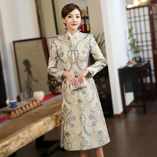 古典民族风改良时尚唐装外套xgtt8340