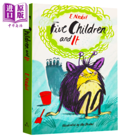 【中商原版】儿童文学经典 五个孩子和沙地精 Five Children and It 儿童插图小说 中小学生读物 平装 英文原版 7-12岁