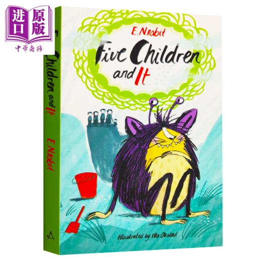【中商原版】儿童文学经典 五个孩子和沙地精 Five Children and It 儿童插图小说 中小学生读物 平装 英文原版 7-12岁 商品图0