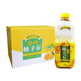 娃哈哈1l装柚子茶