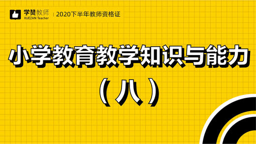 教师资格证小学科目二:第八节 商品图0