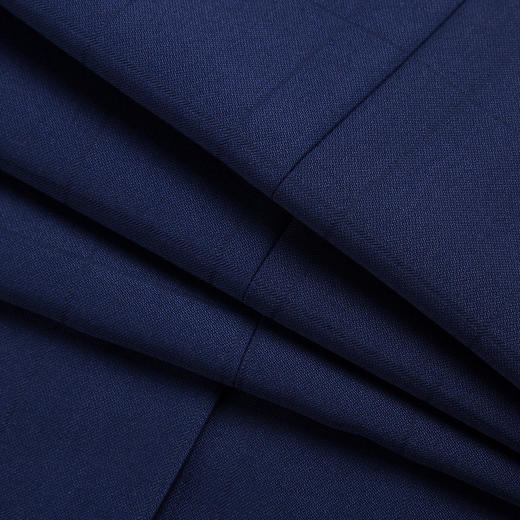 罗蒙男士西服套装正装商务职业西装新郎结婚礼服格纹西装男 商品图5