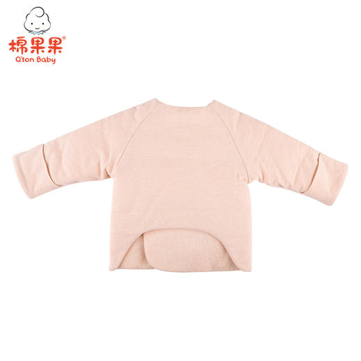 棉果果冬季新疆彩棉男童女童上衣铺棉半背衣家居上装家居上装M401110820620 商品图1