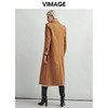 VIMAGE纬漫纪秋季新款时尚帅气挺括中性直筒腰带收腰风衣外套V1404001D 商品缩略图3