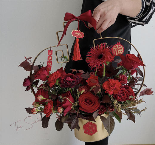 花艺 献礼 灯笼提篮 商品图3