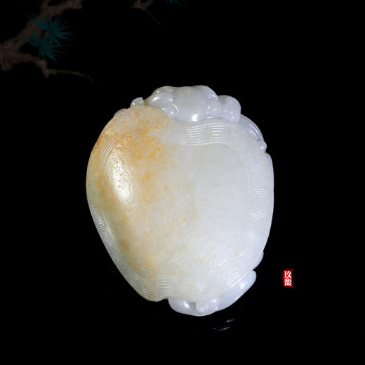 和田玉（白玉）籽料把件--龙龟 118.04g 商品图4