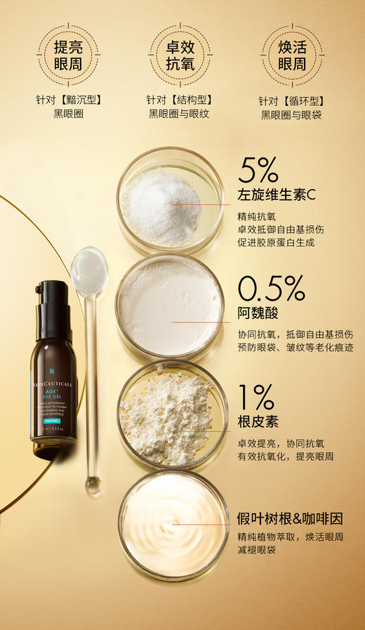 修丽可焕活修护眼部精华凝露 商品图2