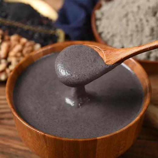 恋上谷黑芝麻核桃桑甚粉，精选优质原料，细致研磨的五谷代餐 商品图4