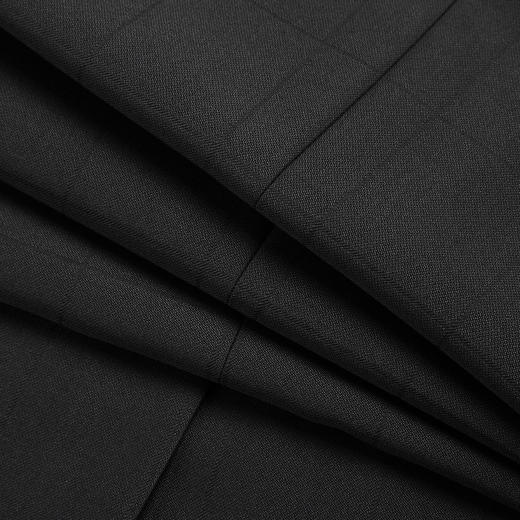 6SG19916罗蒙男士西服套装正装商务职业西装新郎结婚礼服黑色套西男9916 商品图5