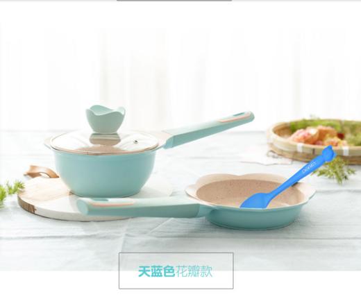 【Didinika迪迪尼卡】宝宝辅食锅四件套（花瓣款三色） 商品图1