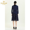 乔万尼早秋新款蓝色轻工装时尚气质显瘦设计师款短款风衣外套ES3B577 商品缩略图3