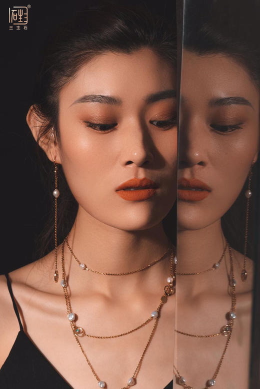 “爱的记忆”原创新国风长链 眼镜链 商品图5