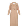  VIMAGE纬漫纪秋季新款经典百搭修身直筒翻领长款毛呢大衣女V1414008D 商品缩略图4