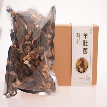 【云南省怒江州兰坪县】翰琴野生羊肚菌100g/盒 商品图0