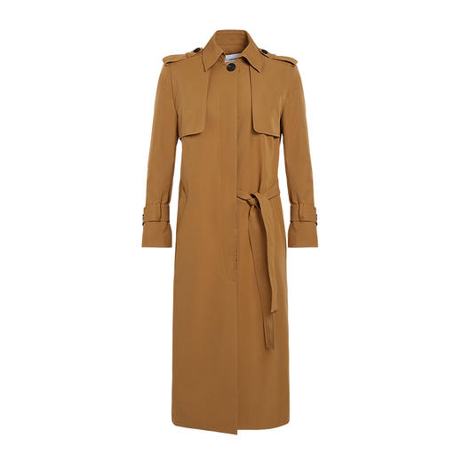 VIMAGE纬漫纪秋季新款时尚帅气挺括中性直筒腰带收腰风衣外套V1404001D 商品图4