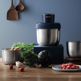 【套娃三碗】摩飞9401A绞肉机多功能碎菜机 304不锈钢辅食机