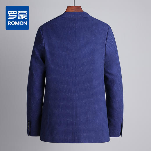 罗蒙西装男外套夏韩版修身男士休闲单服上衣便服商务通勤小西装 商品图1