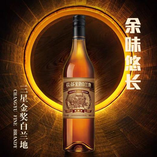 38°张裕金奖白兰地酒   750ml/瓶 商品图2