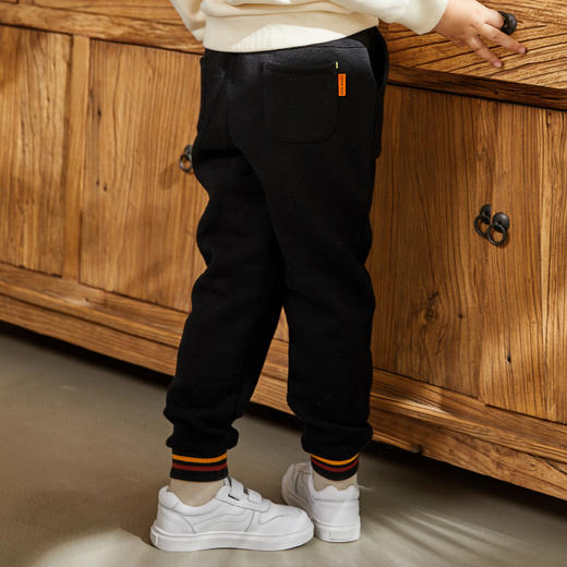 METTE童装纯棉针织裤子2020秋冬新款中大童女宝休闲运动长裤子 商品图2