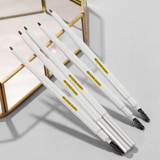 【抖音爆款】小奥丁眉笔防水防汗持久不晕染极细双头旋转初学者女