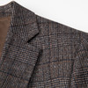 罗蒙西装男时尚修身男士西装休闲格子西服外套 商品缩略图3