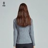 SANFO PLUS SUW-19099 女款五十度灰长袖拉链套头衫 商品缩略图2