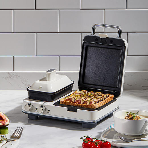 【morphyrichards摩飞】多功能轻食机三明治/华夫饼/蒸煮/烤煎 MR9086 商品图3