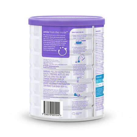 【澳洲直邮]澳洲bubs贝儿婴幼儿配方羊奶粉800g*3罐装 商品图3