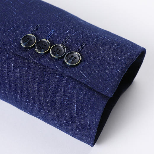 罗蒙西装男外套夏韩版修身男士休闲单服上衣便服商务通勤小西装 商品图3