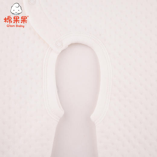 棉果果冬季内衣男童女童提花空气层偏襟开裆连体衣连身衣哈衣M401721620603 商品图2