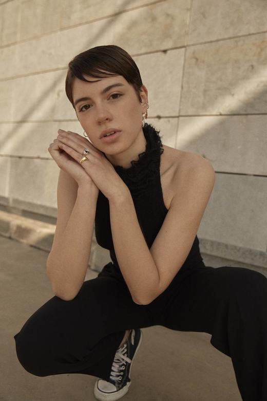 北京仓丨Wilhelmina Garcia-Yin Yang-太极 戒指 （黑白）［西班牙设计师］ 商品图1