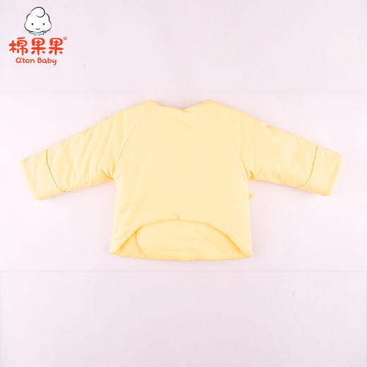 棉果果冬季内衣男童女童上衣铺棉半背衣家居上装家居上装M401110820611 商品图3