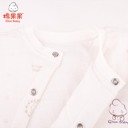 棉果果冬季内衣男童女童铺棉偏襟连体衣连身衣哈衣M401720820604 商品图1