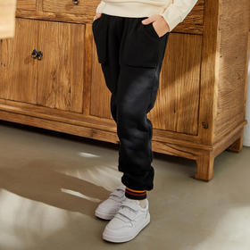 METTE童装纯棉针织裤子2020秋冬新款中大童女宝休闲运动长裤子