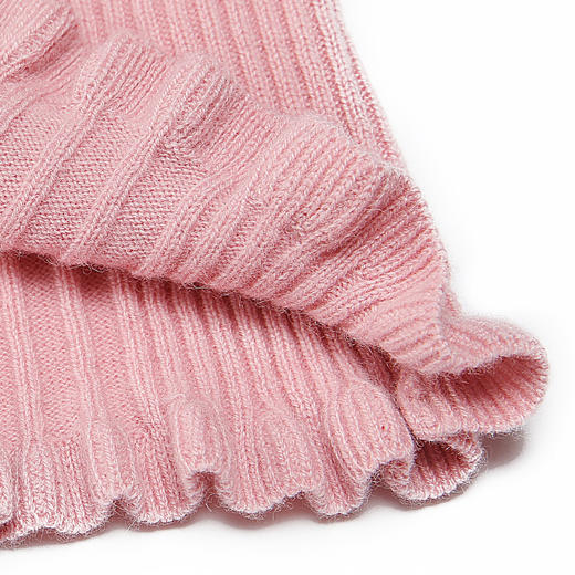 METTE羊绒世家童装女宝100%山羊绒衫中大童高领弹力修身保暖毛衣 商品图7