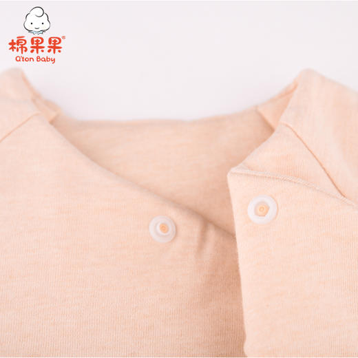 棉果果冬季新疆彩棉男童女童上衣铺棉半背衣家居上装家居上装M401110820620 商品图2