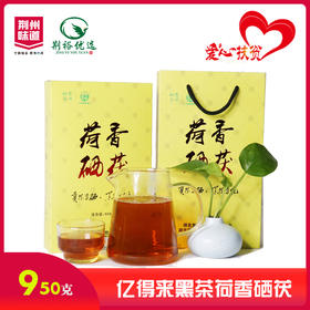 【严选】亿得来黑茶荷香硒茯950g/盒（厂家直发）