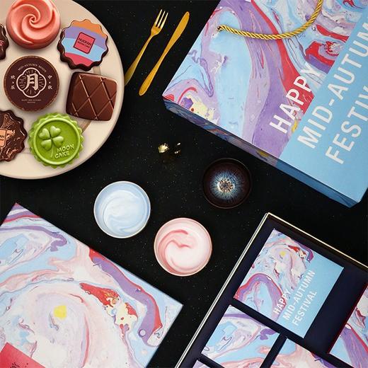 诺梵】巧克力月饼礼盒-绾月（8枚装）产地直发  商品图1