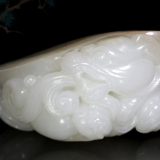 和田玉（白玉）籽料把件--龙龟 118.04g 商品图1