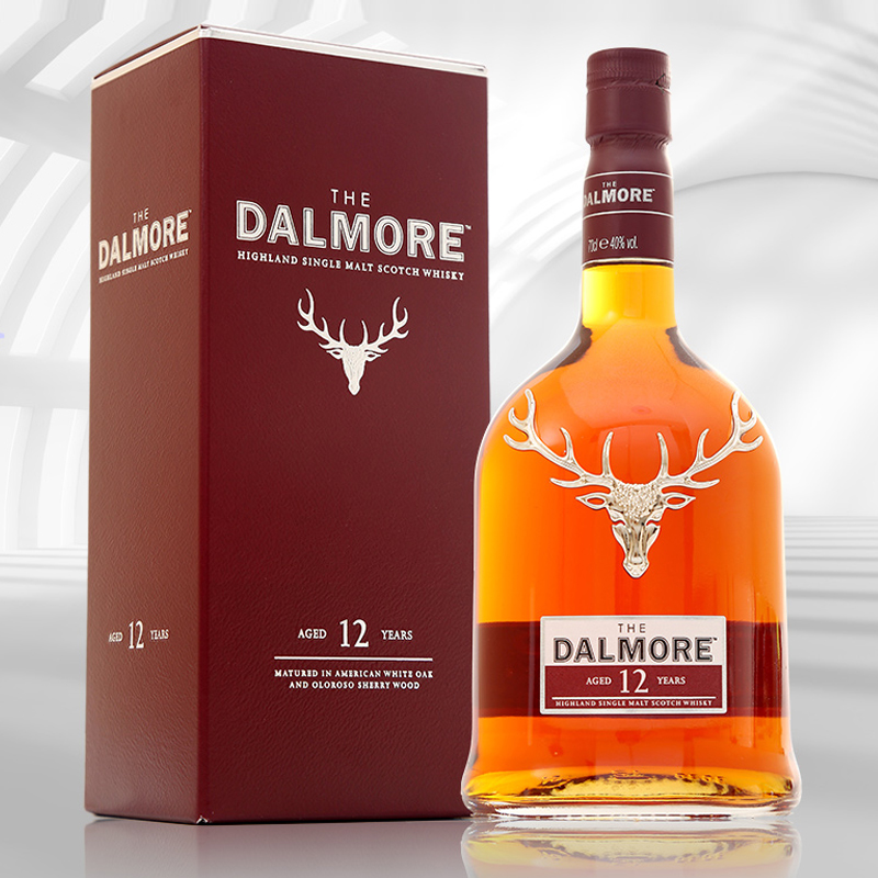 达尔摩大摩12年单一麦芽威士忌700ml