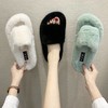 毛毛拖鞋女秋冬网红懒人棉拖鞋 商品缩略图1