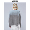 VIMAGE纬漫纪秋季新款时尚舒适慵懒温柔宽松毛衣套头女上衣V1401012 商品缩略图3