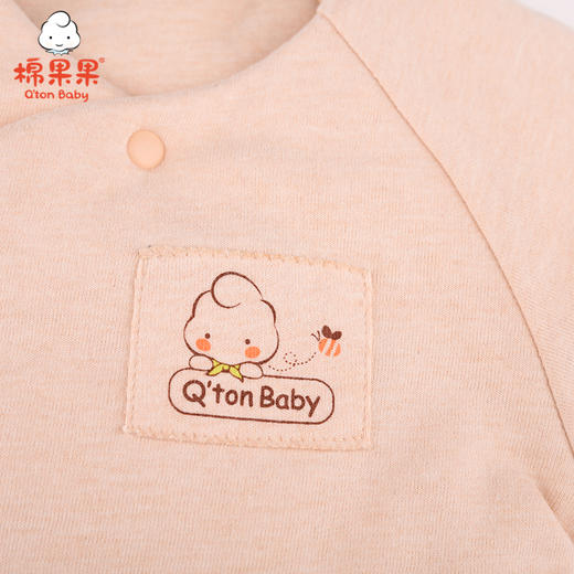 棉果果冬季新疆彩棉男童女童上衣铺棉半背衣家居上装家居上装M401110820620 商品图3