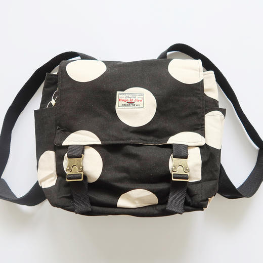 HUJI祤集Carton小盒子双肩包插画大大大波点 商品图0